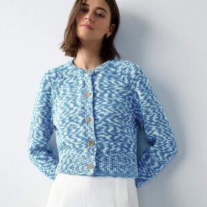 White + Warren Cotton Rope Cardi